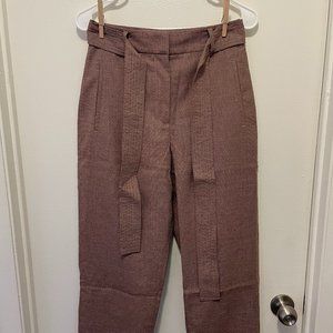 NEW Aritzia Wilfred Tie Front Trouser Pants Size 6